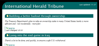 Slashdot channel summary template