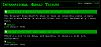 Terminal channel summary template
