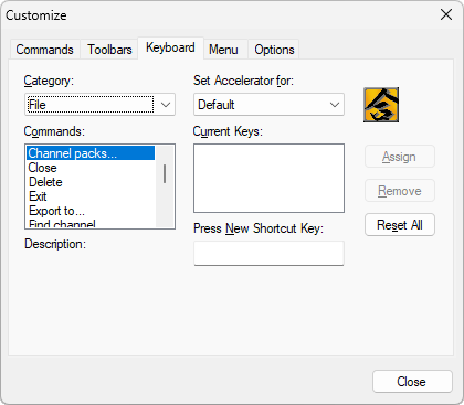 Customizing the keyboard