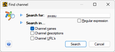 Finding channels