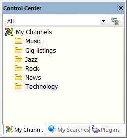 Example channel folders
