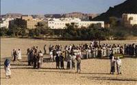 Desert funeral, Wadi Hardramaout